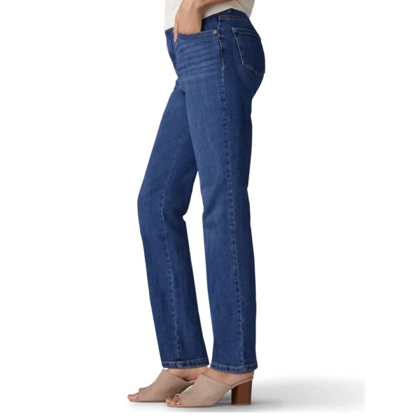 Women's Instantly Slims Straight Leg Jean - Seattle Color - Image 3