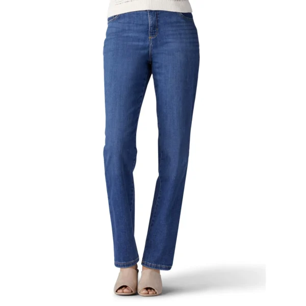 Women's Instantly Slims Straight Leg Jean - Seattle Color